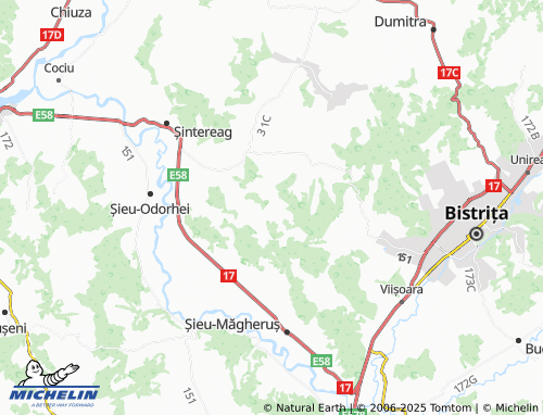 Mapa MICHELIN Caila - ViaMichelin