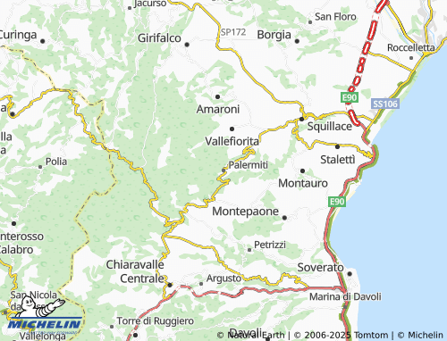 MICHELIN Palermiti map - ViaMichelin