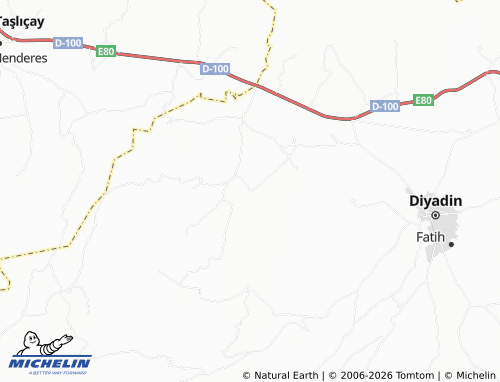 MICHELIN Heybeliyurt map - ViaMichelin