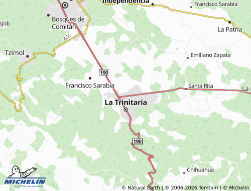 Kaart MICHELIN San José - ViaMichelin