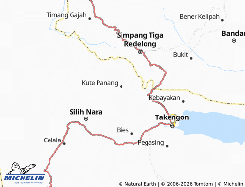 Carte MICHELIN Tapak Moge Timur - ViaMichelin