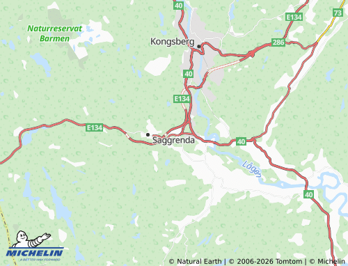 MICHELIN Moane map - ViaMichelin