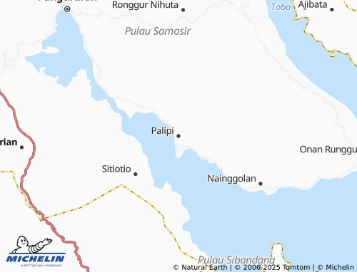 MICHELIN Palipi map - ViaMichelin