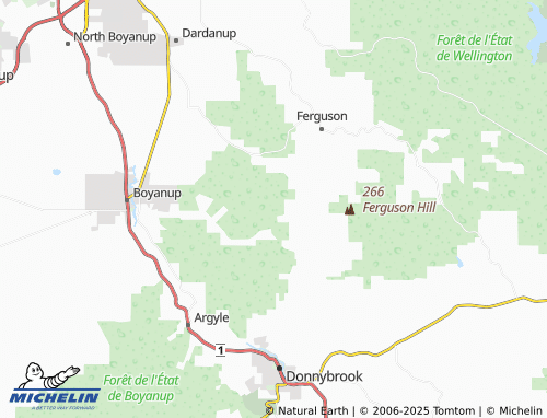 MICHELIN Crooked Brook map - ViaMichelin