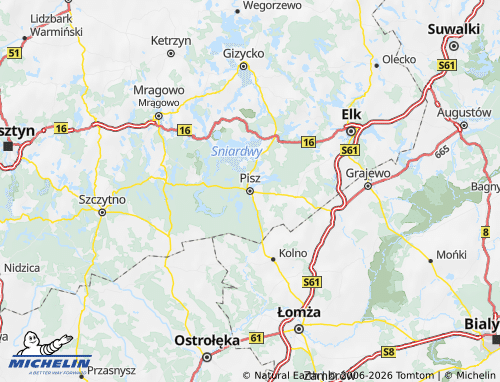 MICHELIN Piski map - ViaMichelin