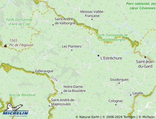 MICHELIN La Hierle map - ViaMichelin