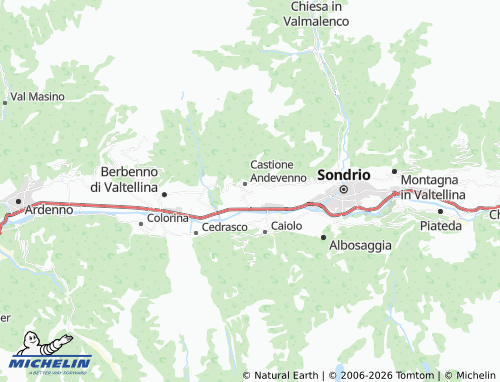 Mappa MICHELIN Vanoni - ViaMichelin