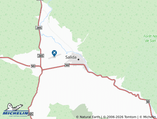 Mappa MICHELIN Salida - ViaMichelin