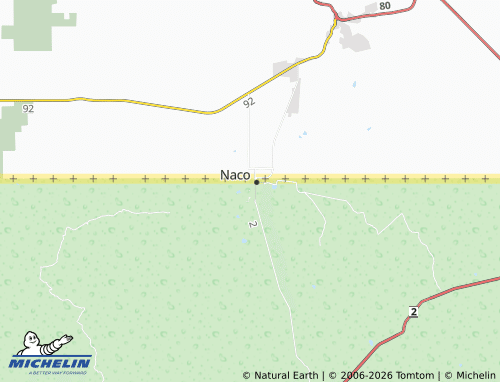 MICHELIN Santa Cruz map - ViaMichelin