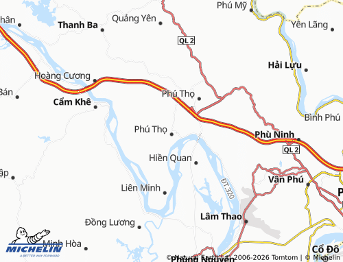 Mappa MICHELIN Hùng Vương - ViaMichelin