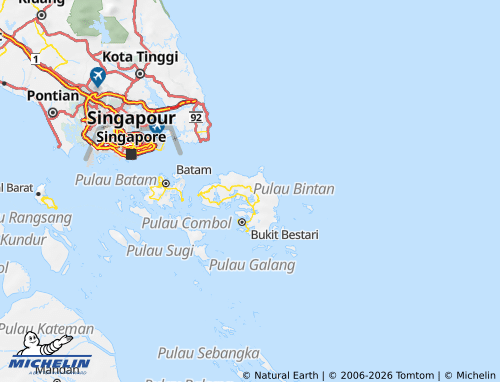 Mapa MICHELIN Bintan - ViaMichelin