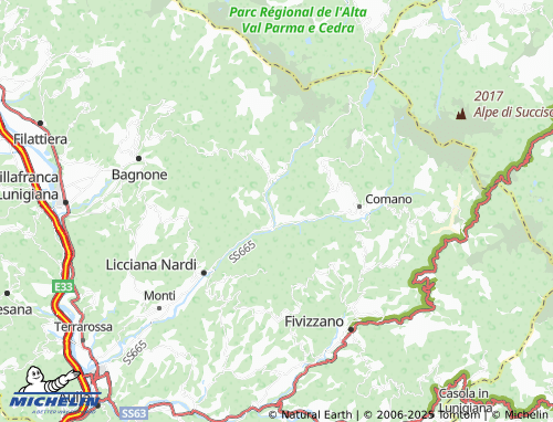 MICHELIN La Greta map - ViaMichelin