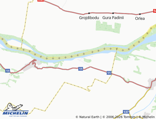 Mappa MICHELIN Gorni Vadin - ViaMichelin