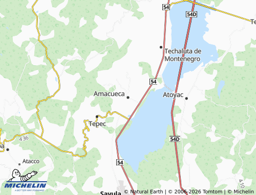 Mappa MICHELIN Amacueca - ViaMichelin