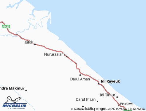 MICHELIN Bagok Panah I map - ViaMichelin