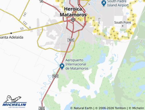 MICHELIN El Recuerdo map - ViaMichelin