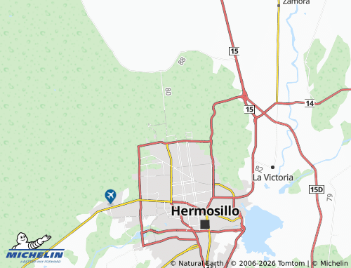 MICHELIN Nuevo Horizonte map - ViaMichelin