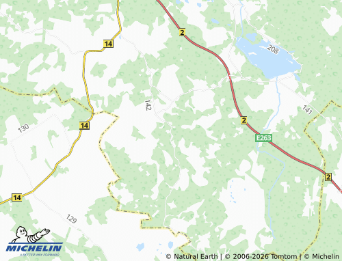 MICHELIN-Landkarte Paunaste - ViaMichelin