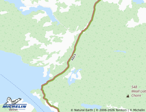 Carte MICHELIN Strathcanaird - ViaMichelin