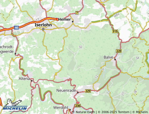 Mapa MICHELIN Heppingsen - ViaMichelin