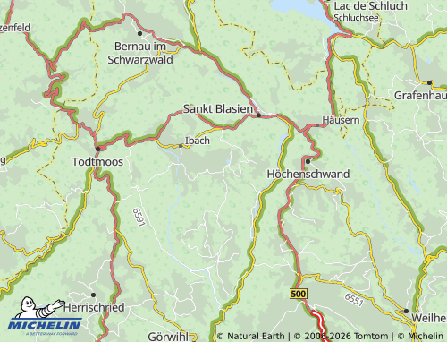 Mapa MICHELIN Wittenschwand - ViaMichelin