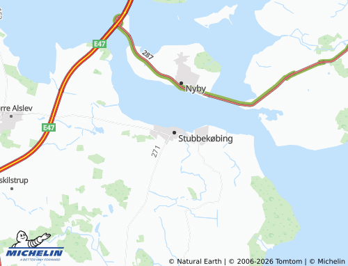 Mappa MICHELIN Stubbekøbing - ViaMichelin