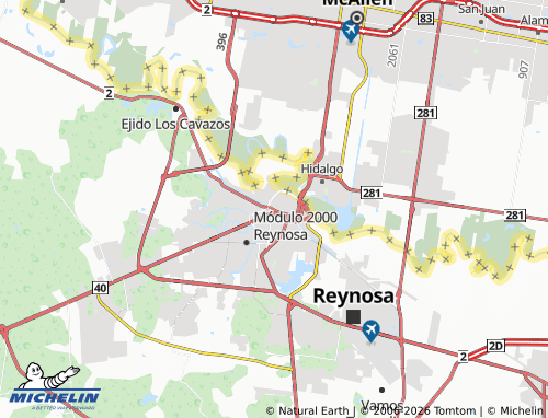 Mappa MICHELIN Ferrocarril Zona Centro - ViaMichelin