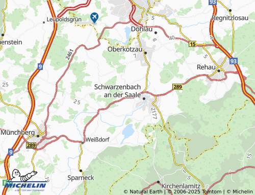 MICHELIN Stobersreuth map - ViaMichelin