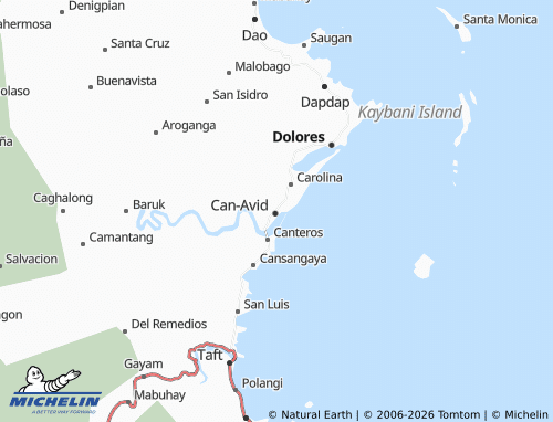 Mappa MICHELIN Barangay 2 - ViaMichelin