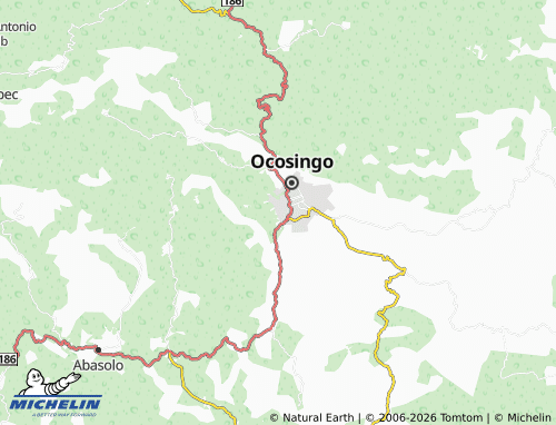 Kaart MICHELIN Flamboyán - ViaMichelin