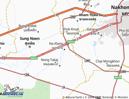 MICHELIN Na Klang map - ViaMichelin
