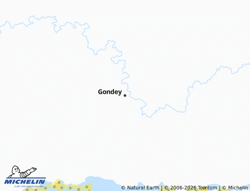 Mappa MICHELIN Gondey - ViaMichelin