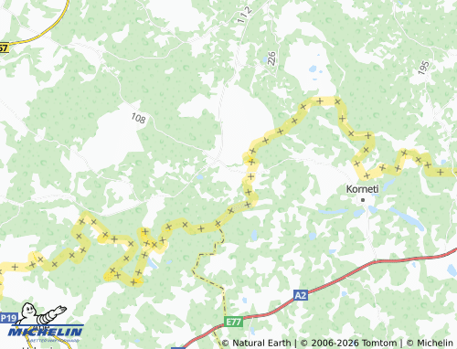 Mappa MICHELIN Paganamaa - ViaMichelin