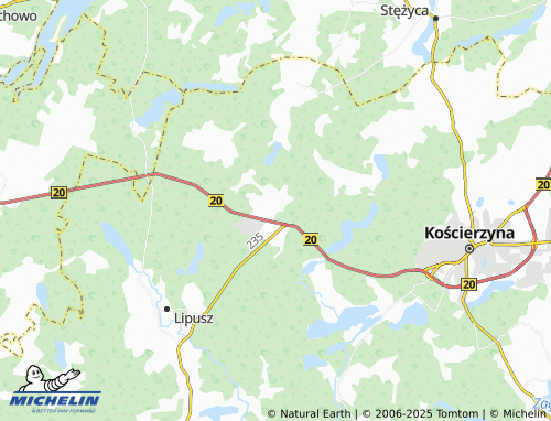 Carte MICHELIN Korne - ViaMichelin