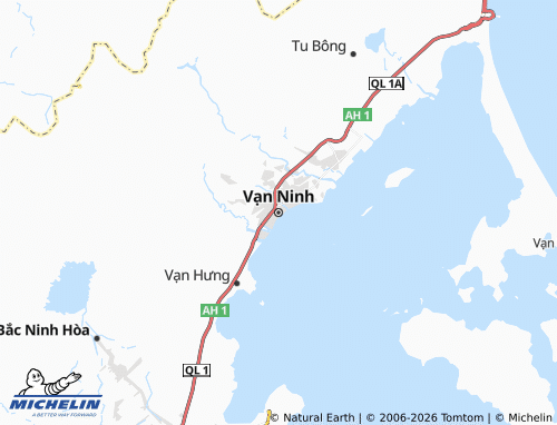Mappa MICHELIN Vạn Ninh - ViaMichelin