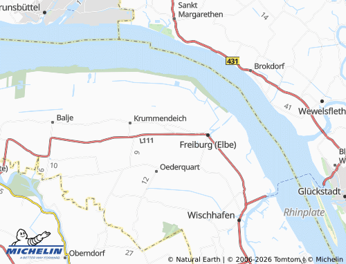 Carte MICHELIN Schöneworth - ViaMichelin