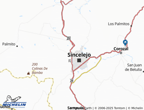 Carte MICHELIN Villa Orieta - ViaMichelin