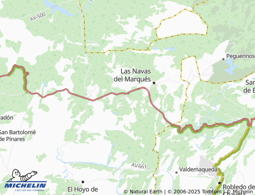 MICHELIN Barriada de la Estación map - ViaMichelin