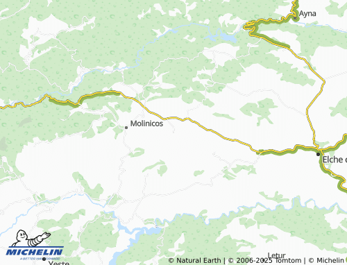 MICHELIN-Landkarte Puerto del Pino - ViaMichelin