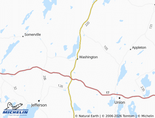 Mappa MICHELIN Washington - ViaMichelin