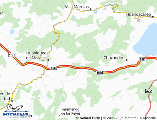 Mappa MICHELIN La Charanda - ViaMichelin