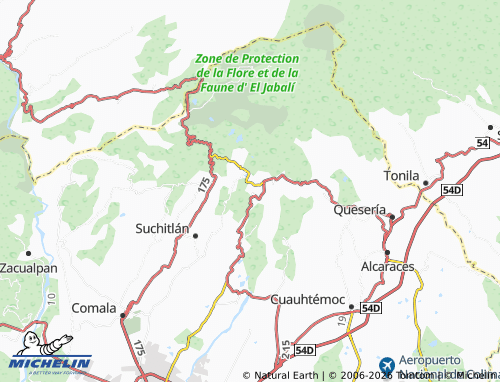 Mappa MICHELIN La Lima - ViaMichelin
