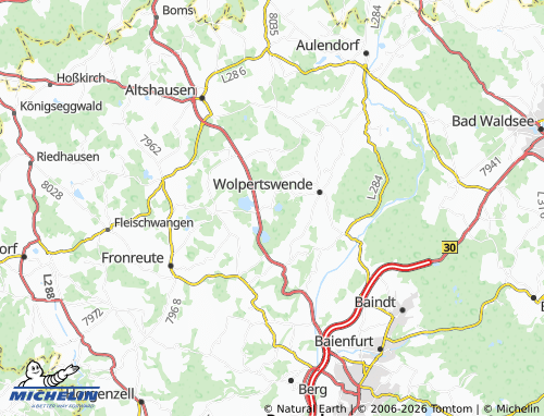 Mapa MICHELIN Vorsee - ViaMichelin
