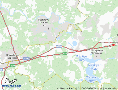 Carte MICHELIN Dubki poselok - ViaMichelin
