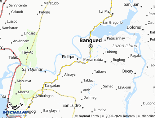 MICHELIN Pidigan map ViaMichelin