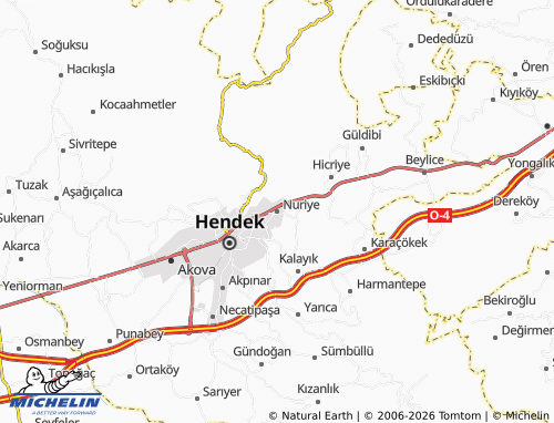 Mappa MICHELIN Nuriye - ViaMichelin