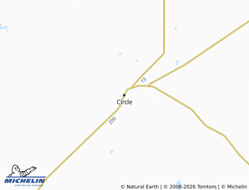 Mappa MICHELIN Circle - ViaMichelin