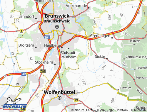 MICHELIN Mascherode map - ViaMichelin