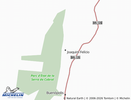 Mapa MICHELIN Joaquim Felício - ViaMichelin