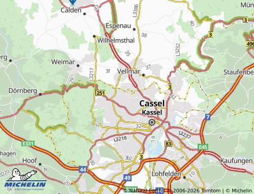 Mappa MICHELIN Jungfernkopf - ViaMichelin